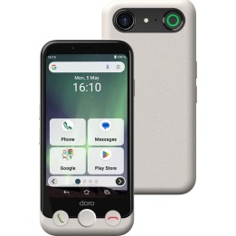 Doro Aurora A10 Plus Bone 4G 64 Go Blanc
