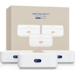 Ubiquiti UniFi Express 7 router Wi‑Fi 7 tri-banda con 10G WAN blanco