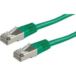 VALUE Patch Cable Cat 6 Class E S/FTP PiMF green 3m