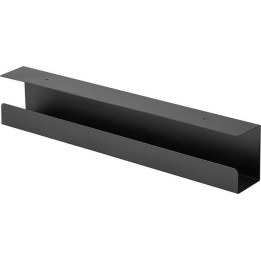 VALUE Under-desk cable trunking black