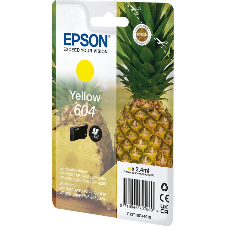 Epson 604 Giallo 2,4 ml