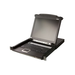 Aten CL5716M switch KVM LCD da 17" e 16 porte, nero