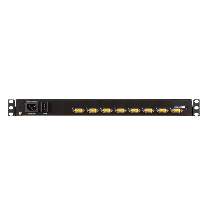 1U, geringe Tiefe, USB, VGA, Einzelmodul