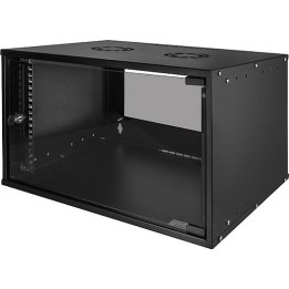 Logilink W06C55B Rack 6U Wandmontiertes Regal Schwarz