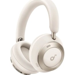 Casque Soundcore Space One Pro blanc avec microphone