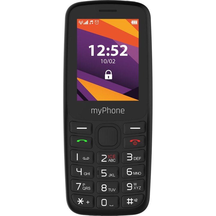 Telemóvel Myphone 6410, 2,4 polegadas - 4G - preto