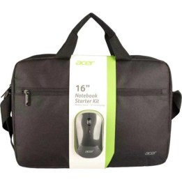 Maletin acer para portatil 16 pulgadas negro + raton