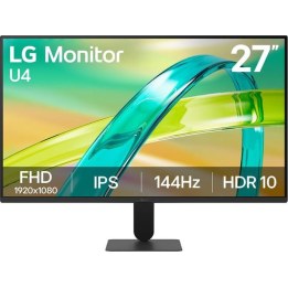 Monitor lg 27u411b - b 27 pulgadas fhd 144hz
