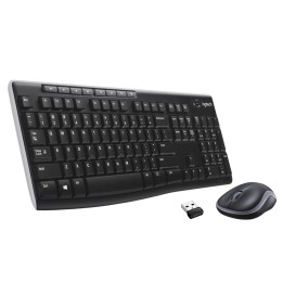 Teclado + mouse logitech mk270 wireless inalambrico ingles