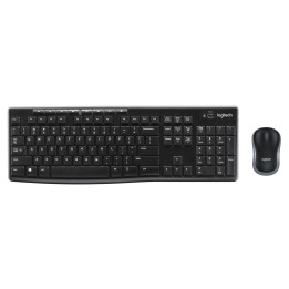 Teclado + mouse logitech mk270 wireless inalambrico ingles uk
