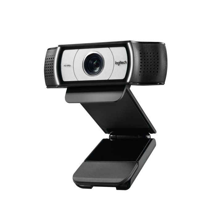 Logitech C930e webcam business 1080p nera