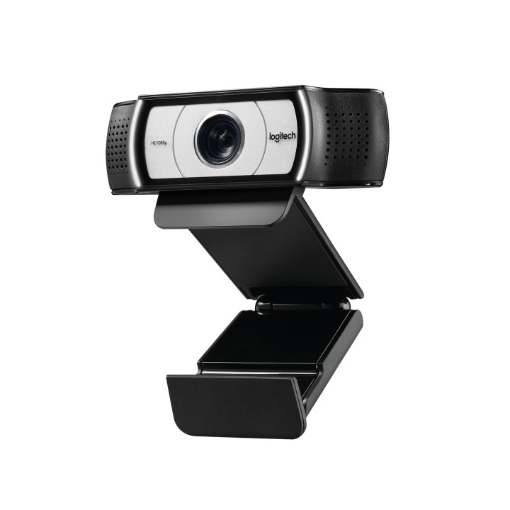 Logitech C930e webcam business 1080p nera