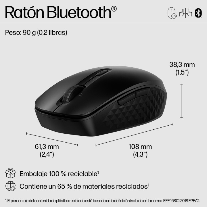 Mouse HP 425 programmabile Bluetooth