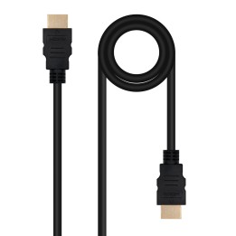 NANOCABLE Cable HDMI V2.0 4K@60Hz 18Gbps A/M-A/M, 10 m, negro