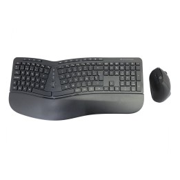 Conceptronic Orazio02 wireless ergonomic keyboard and mouse set