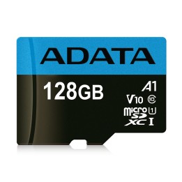 Adata 128GB CL10 micro SD memory card + SD adapter