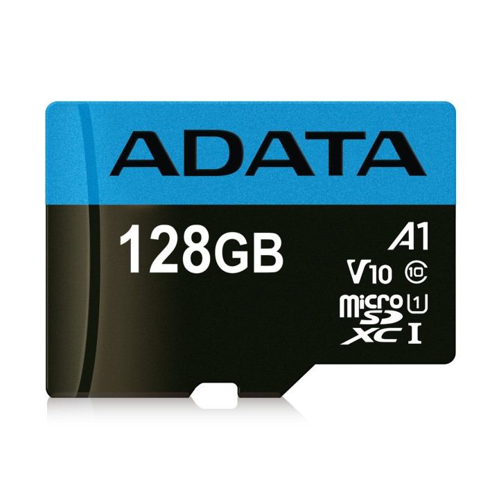 Adata 128GB CL10 micro SD memory card + SD adapter