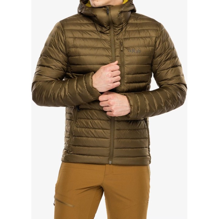 Rab Microlight Alpine Down Jacket, Oak