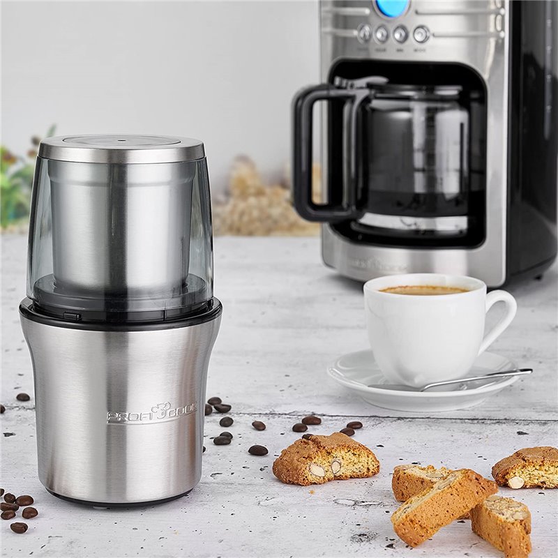 Clatronic PC-KSW 1021 coffee grinder Grinder with blades Stainless steel 200 W