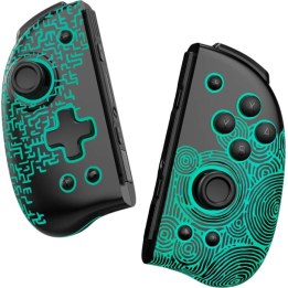 Funlab Luminous Wireless Joy-pad Nero Switch Bluetooth con pulsanti programmabili - Controller per videogiochi wireless