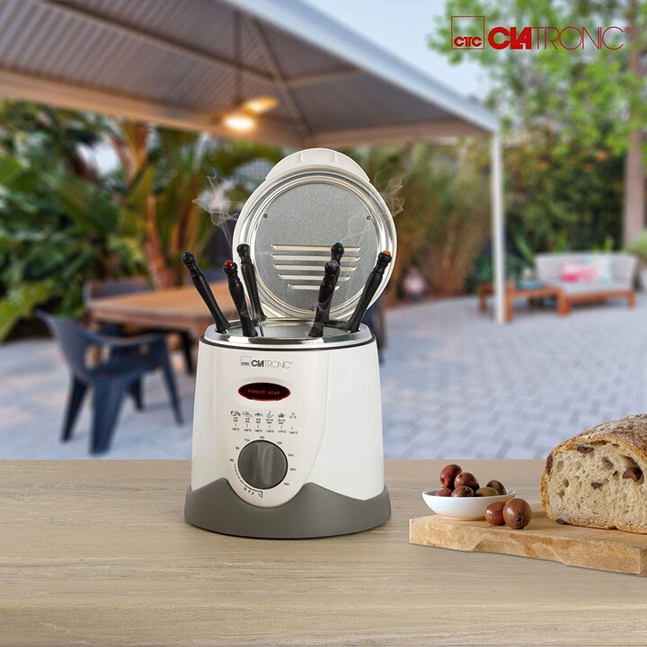 Clatronic FFR 2916 friteuse 1 L Unique Blanc Autonome