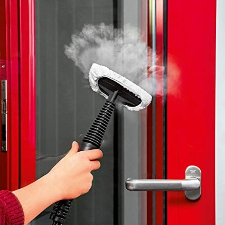 Clatronic DR 3653 Limpiador a vapor portátil 0,25 L Negro, Amarillo 1050 W
