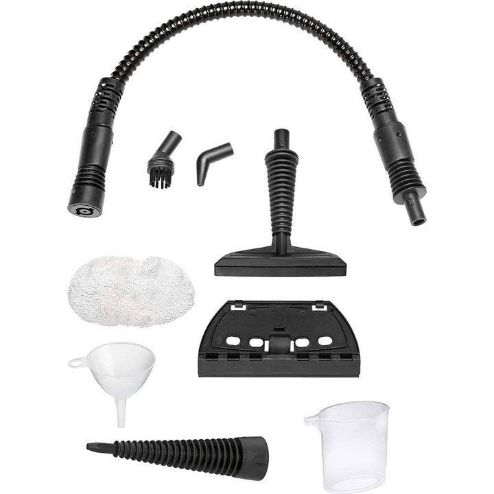 Clatronic DR 3653 Limpiador a vapor portátil 0,25 L Negro, Amarillo 1050 W