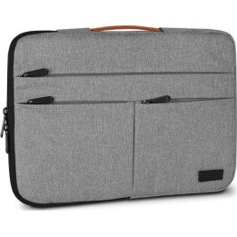 Capa Subblim Air Padding 360 Sleeve para portátil de 13,3 polegadas - 14 polegadas, cinzenta