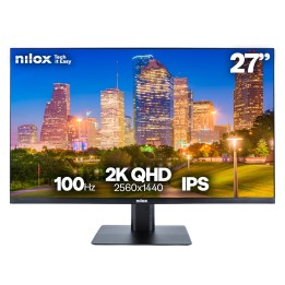 Monitor Nilox NXMM272K112 de 27 polegadas, 2K, 100 Hz