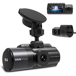 Dashcam Vantrue N4 2.5K 3ch dreikanalig