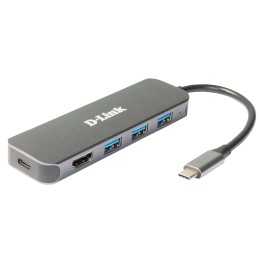 Docking station D-Link DUB-2333 USB Type-C 5 in 1
