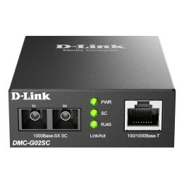 Convertisseur de média multimode D-Link DMC-G02SC