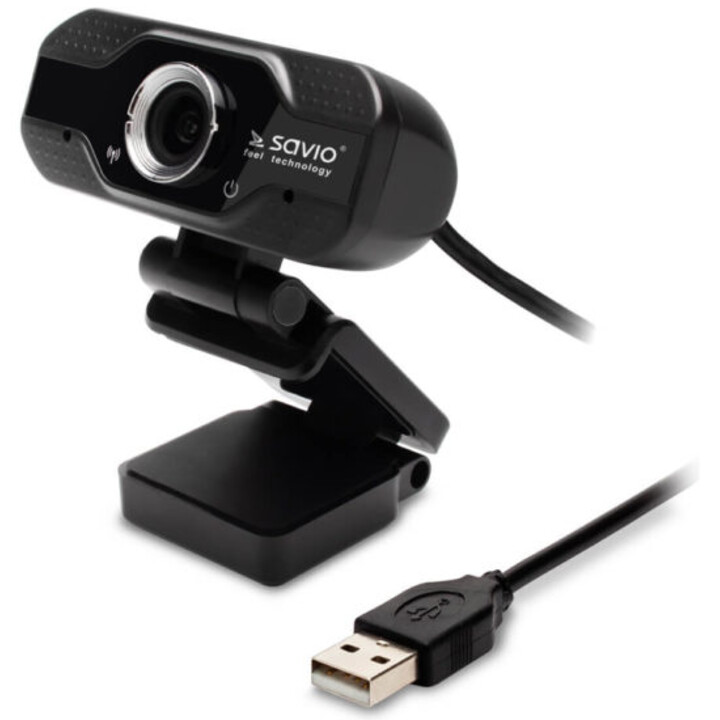 SAVIO FULLHD Webcam with microphone CAK-01