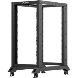 Armário Lanberg aberto para rack de 19 polegadas, 22U - 600 x 1000, preto