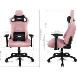 DRIFT DR220 sedia gaming in tessuto rosa
