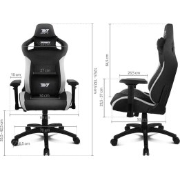 Sedia da gaming Drift DR220 grigia e bianca
