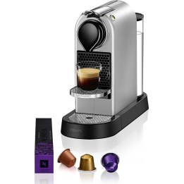 Krups Nespresso CitiZ coffee machine, silver