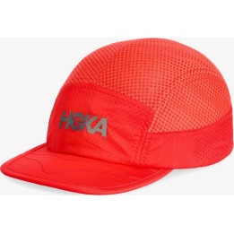 Hoka Trail Run Hat, Cherry