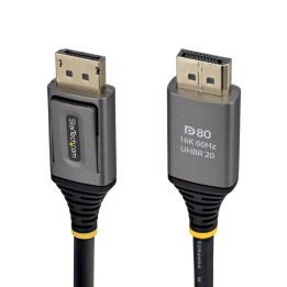 StarTech DP21V-2M-DP80-CABLE Câble DisplayPort 2.1 de 2 m