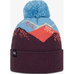Gorro Buff Tatik, cor vinho