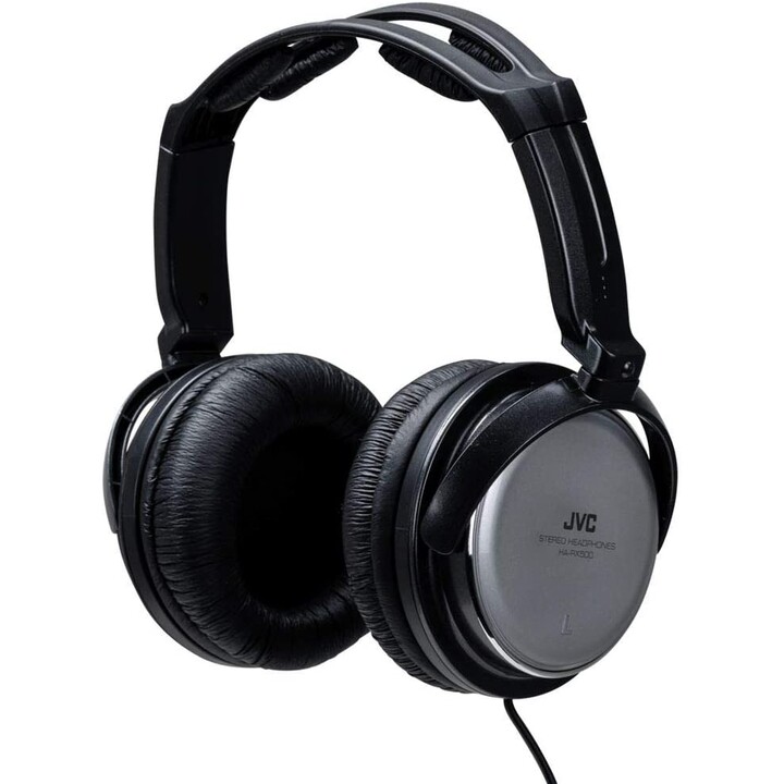 JVC HA-RX500-E Auriculares Diadema Conector de 3,5 mm Negro, Blanco