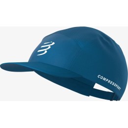 Compressport 5 Panel Cap, Sapphire Blue