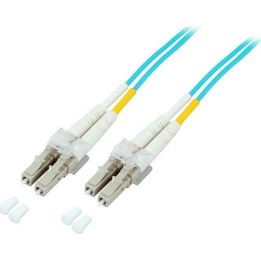 EFB Duplex Patch Cable LC-LC OM3 50m LSZH 2mm aqua