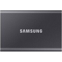 SSD Externo Samsung Portátil T7 1 TB/ USB 3.2/ Cinza