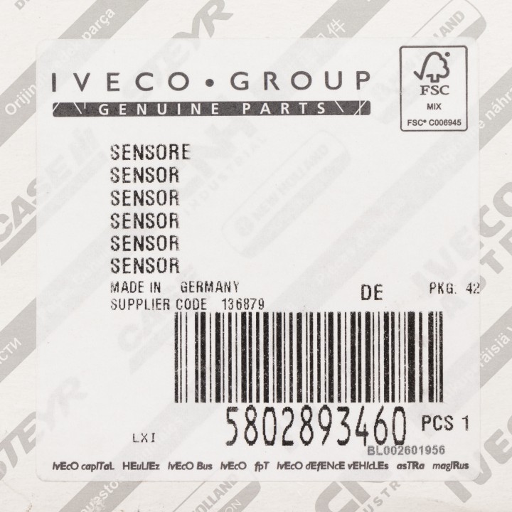 Sonde lambda 5802893460
