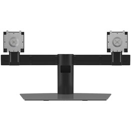 DELL Dual Monitor Stand 68.6 cm (27 ") Aluminum, Black