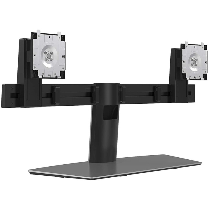 DELL Dual Monitor Stand 68.6 cm (27 ") Aluminum, Black