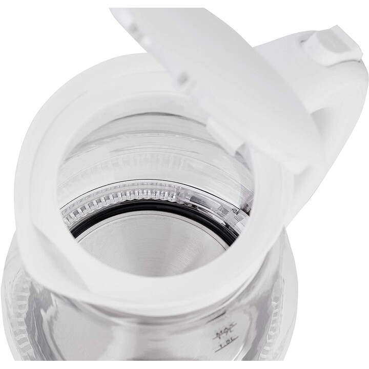 Bollitore elettrico Adler AD 1274 B 1,7 L Bianco, Trasparente 2200 W