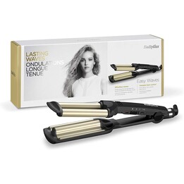 BaByliss EasyWaves Fer texturisant À chaleur Noir, Argent 1,8 m