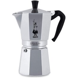 Bialetti Moka Express Caffettiera Italiana 0,775 L Alluminio, Nero